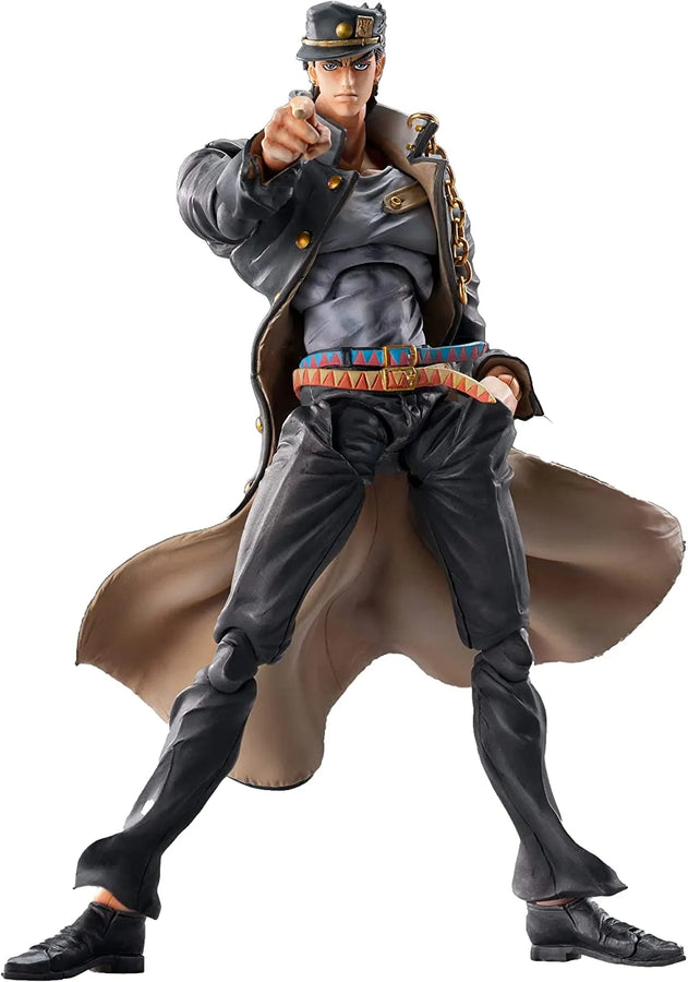 Jojo no Kimyou na Bouken - Stardust Crusaders - Kujo Jotaro - Super Action Statue #37 - Ver. 1.5 - 2023 Re-release (Medicos Entertainment)ㅤ – Medicos Entertainment – ActionFigureBrasil