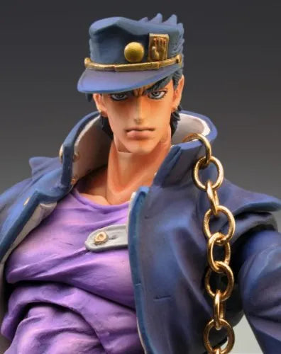 Jojo no Kimyou na Bouken - Stardust Crusaders - Kuujou Joutarou - Super Action Statue #12 - Second Ver. (Medicos Entertainment)ㅤ – Medicos Entertainment – ActionFigureBrasil