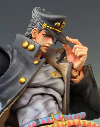 Jojo no Kimyou na Bouken - Stardust Crusaders - Kuujou Joutarou - Super Action Statue #2 (Medicos Entertainment)ㅤ – Medicos Entertainment – ActionFigureBrasil