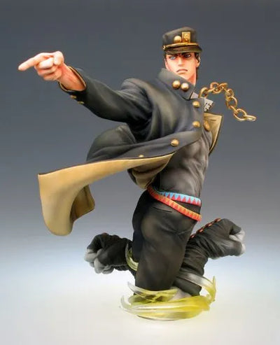 Jojo no Kimyou na Bouken - Stardust Crusaders - Kuujou Joutarou - Super Figure Art Collection - Black Ver. (Medicos Entertainment)ㅤ – Medicos Entertainment – ActionFigureBrasil — close