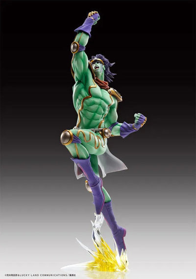 Jojo no Kimyou na Bouken - Stardust Crusaders - Star Platinum - Statue Legend #15 - 2022 Re-release (Di molto bene, Medicos Entertainment)ㅤ – Medicos Entertainment – ActionFigureBrasil — ângulo diferente