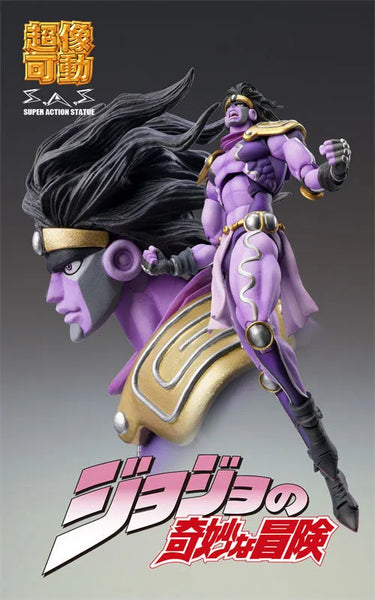 Jojo no Kimyou na Bouken - Stardust Crusaders - Star Platinum - Super Action Statue #55 - Third - 2023 Re-release (Medicos Entertainment)ㅤ – Medicos Entertainment – ActionFigureBrasil — detalhe do produto