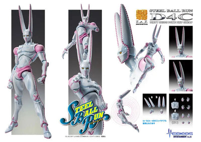 Jojo no Kimyou na Bouken - Steel Ball Run - Dirty Deeds Done Dirt Cheap - Super Action Statue (Medicos Entertainment)ㅤ – Medicos Entertainment – ActionFigureBrasil — com base expositora