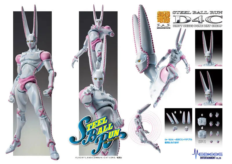 Jojo no Kimyou na Bouken - Steel Ball Run - Dirty Deeds Done Dirt Cheap - Super Action Statue (Medicos Entertainment)ㅤ – Medicos Entertainment – ActionFigureBrasil