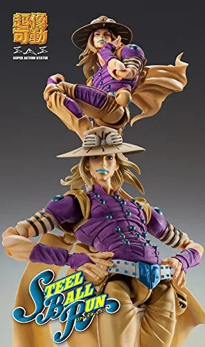 Jojo no Kimyou na Bouken - Steel Ball Run - Gyro Zeppeli - Super Action Statue - Limited Edition (Medicos Entertainment)ㅤ – Medicos Entertainment – ActionFigureBrasil