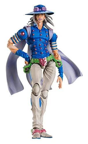 Jojo no Kimyou na Bouken - Steel Ball Run - Gyro Zeppeli - Super Action Statue - Second (Medicos Entertainment)ㅤ – Medicos Entertainment – ActionFigureBrasil