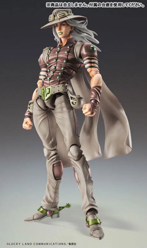 Jojo no Kimyou na Bouken - Steel Ball Run - Gyro Zeppeli - Super Action Statue - Third (Medicos Entertainment)ㅤ – Medicos Entertainment – ActionFigureBrasil