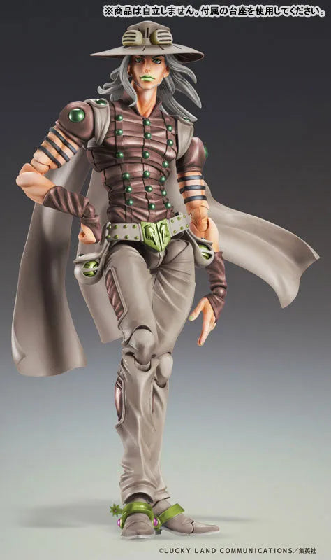 Jojo no Kimyou na Bouken - Steel Ball Run - Gyro Zeppeli - Super Action Statue - Third (Medicos Entertainment)ㅤ – Medicos Entertainment – ActionFigureBrasil