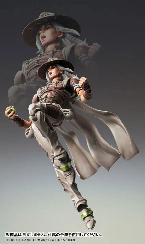 Jojo no Kimyou na Bouken - Steel Ball Run - Gyro Zeppeli - Super Action Statue - Third (Medicos Entertainment)ㅤ – Medicos Entertainment – ActionFigureBrasil
