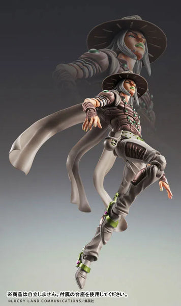 Jojo no Kimyou na Bouken - Steel Ball Run - Gyro Zeppeli - Super Action Statue - Third (Medicos Entertainment)ㅤ – Medicos Entertainment – ActionFigureBrasil — iluminação de estúdio