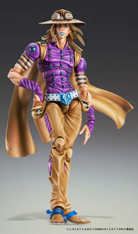 Jojo no Kimyou na Bouken - Steel Ball Run - Gyro Zeppeli - Super Action Statue - Ver. 1.5 - 2023 Re-release (Medicos Entertainment)ㅤ – Medicos Entertainment – ActionFigureBrasil