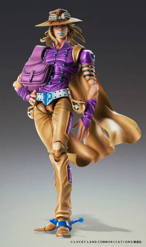 Jojo no Kimyou na Bouken - Steel Ball Run - Gyro Zeppeli - Super Action Statue - Ver. 1.5 - 2023 Re-release (Medicos Entertainment)ㅤ – Medicos Entertainment – ActionFigureBrasil