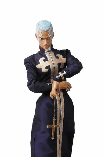 Jojo no Kimyou na Bouken - Stone Ocean - Enrico Pucci - Green Baby - Real Action Heroes #522 - 1/6 (Medicom Toy)ㅤ – Medicom Toy – ActionFigureBrasil