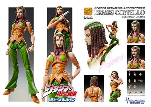 Jojo no Kimyou na Bouken - Stone Ocean - Hermes Costello - Super Action Statue #73 (Medicos Entertainment)ㅤ – Medicos Entertainment – ActionFigureBrasil