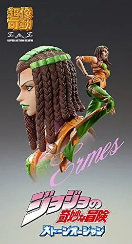 Jojo no Kimyou na Bouken - Stone Ocean - Hermes Costello - Super Action Statue #73 (Medicos Entertainment)ㅤ – Medicos Entertainment – ActionFigureBrasil
