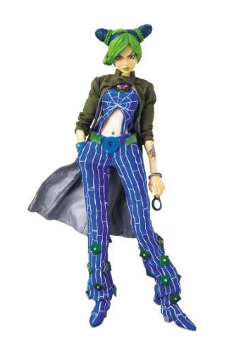 Jojo no Kimyou na Bouken - Stone Ocean - Jolyne Cujoh - Real Action Heroes #508 - 1/6ㅤ – Medicom Toy – ActionFigureBrasil