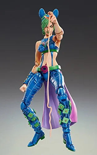 Jojo no Kimyou na Bouken - Stone Ocean - Jolyne Cujoh - Super Action Statue #68 (Medicos Entertainment)ㅤ – Medicos Entertainment – ActionFigureBrasil — detalhe do produto