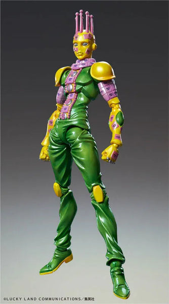 Jojo no Kimyou na Bouken - Stone Ocean - Kiss - Super Action Statue #70 - 2022 Re-release (Medicos Entertainment)ㅤ – Medicos Entertainment – ActionFigureBrasil — ângulo diferente