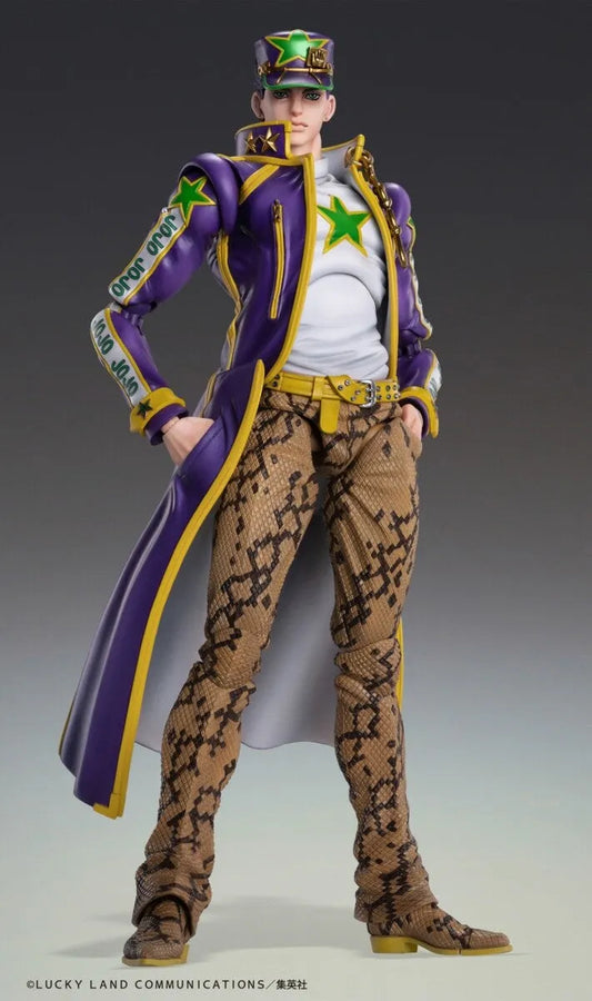 Jojo no Kimyou na Bouken - Stone Ocean - Kujo Jotaro - Super Action Statue (Medicos Entertainment)ㅤ – Medicos Entertainment – ActionFigureBrasil