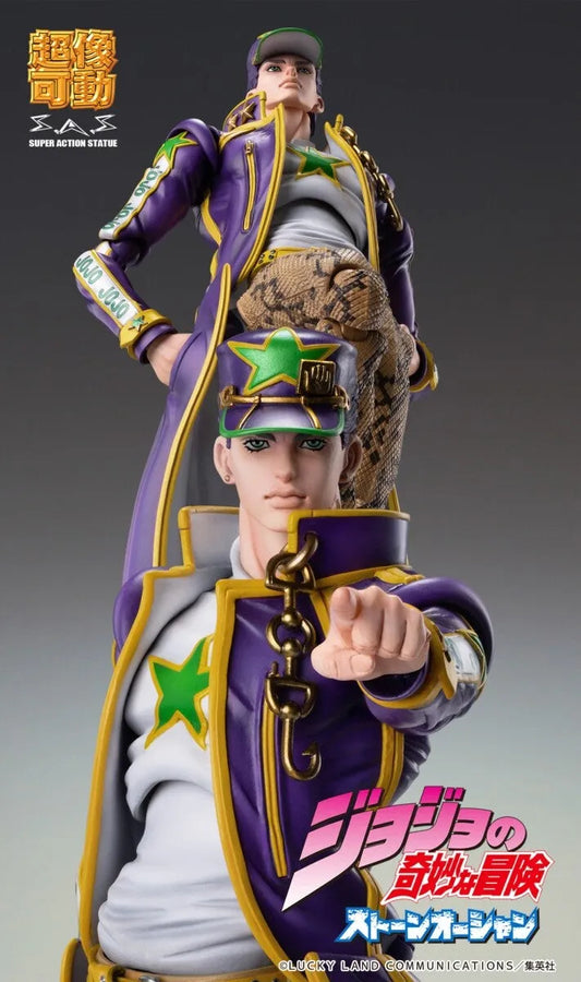 Jojo no Kimyou na Bouken - Stone Ocean - Kujo Jotaro - Super Action Statue (Medicos Entertainment)ㅤ – Medicos Entertainment – ActionFigureBrasil