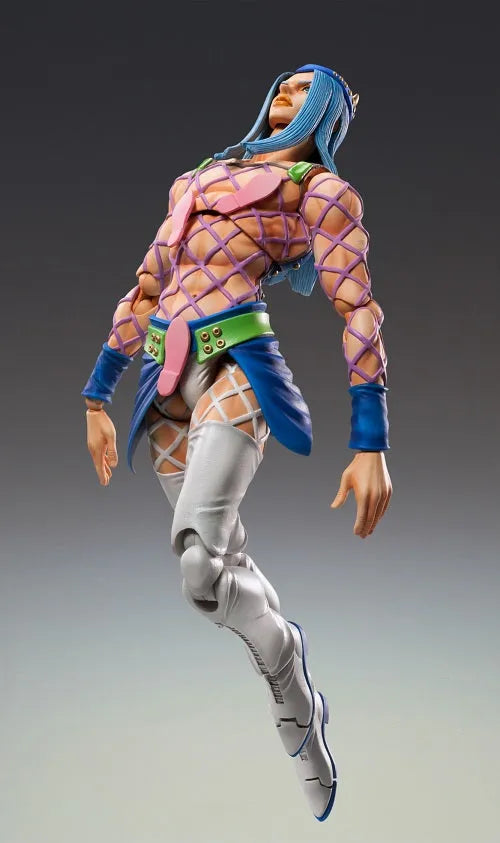 Jojo no Kimyou na Bouken - Stone Ocean - Narciso Anasui - Super Action Statue #69 - 2023 Re-release (Medicos Entertainment)ㅤ – Medicos Entertainment – ActionFigureBrasil