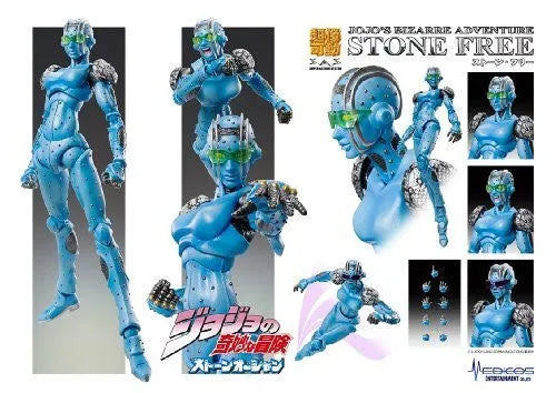 Jojo no Kimyou na Bouken - Stone Ocean - Stone Free - Super Action Statue #66ㅤ – Medicos Entertainment – ActionFigureBrasil