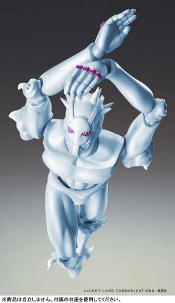 Jojo no Kimyou na Bouken - Stone Ocean - Weather Report (Stand) - Super Action Statue (Medicos Entertainment)ㅤ – Puella Magi Madoka Magica – ActionFigureBrasil — com base expositora