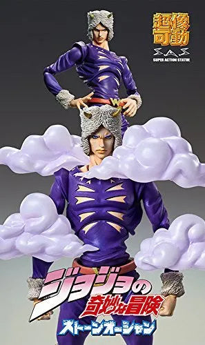 Jojo no Kimyou na Bouken - Stone Ocean - Weather Report - Super Action Statue #76 (Medicos Entertainment)ㅤ – Medicos Entertainment – ActionFigureBrasil