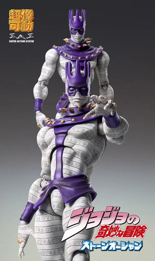 Jojo no Kimyou na Bouken - Stone Ocean - Whitesnake - Super Action Statue #78- 2023 Re-release (Medicos Entertainment)ㅤ – Medicos Entertainment – ActionFigureBrasil