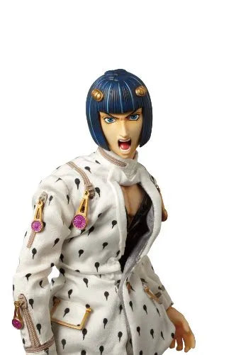 Jojo no Kimyou na Bouken - Vento Aureo - Blono Buccellati - Coco Jumbo - Real Action Heroes #560 - 1/6 (Medicom Toy)ㅤ – Medicom Toy – ActionFigureBrasil — com base expositora