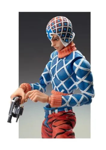Jojo no Kimyou na Bouken - Vento Aureo - Guido Mista - Sex Pistols - Super Action Statue #34 (Medicos Entertainment)ㅤ – Medicos Entertainment – ActionFigureBrasil