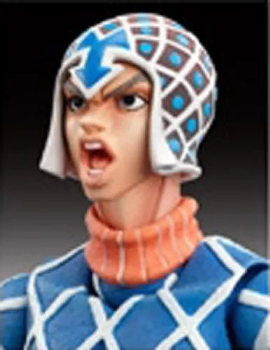 Jojo no Kimyou na Bouken - Vento Aureo - Guido Mista - Sex Pistols - Super Action Statue #34 (Medicos Entertainment)ㅤ – Medicos Entertainment – ActionFigureBrasil — close