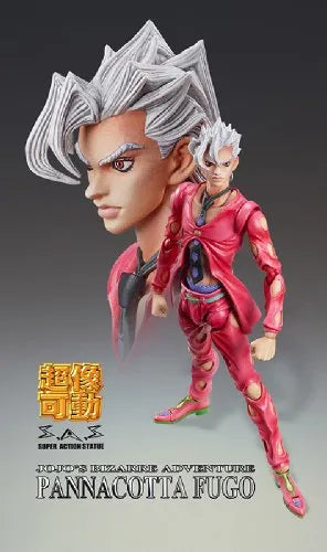 Jojo no Kimyou na Bouken - Vento Aureo - Pannacotta Fugo - Super Action Statue #49 (Medicos Entertainment)ㅤ – Medicos Entertainment – ActionFigureBrasil