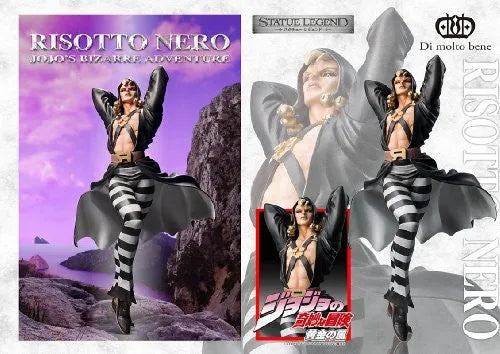 Jojo no Kimyou na Bouken - Vento Aureo - Risotto Nero - Statue Legend #33 (Di molto bene)ㅤ – Di Molto Bene – ActionFigureBrasil