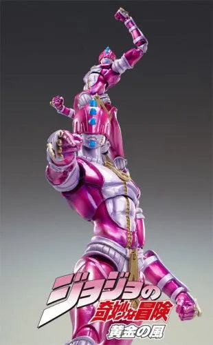Jojo no Kimyou na Bouken - Vento Aureo - Sticky Fingers - Super Action Statue #43 - Second Ver. (Medicos Entertainment)ㅤ – Medicos Entertainment – ActionFigureBrasil — ângulo diferente