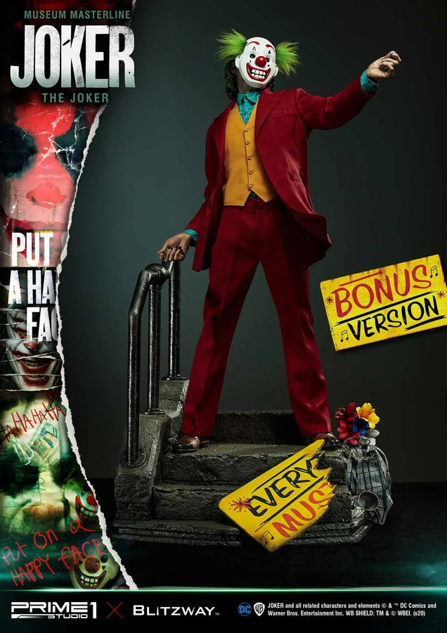 Joker (Bonus Version) Joker (Film) – Prime1Studio – ActionFigure Brasil