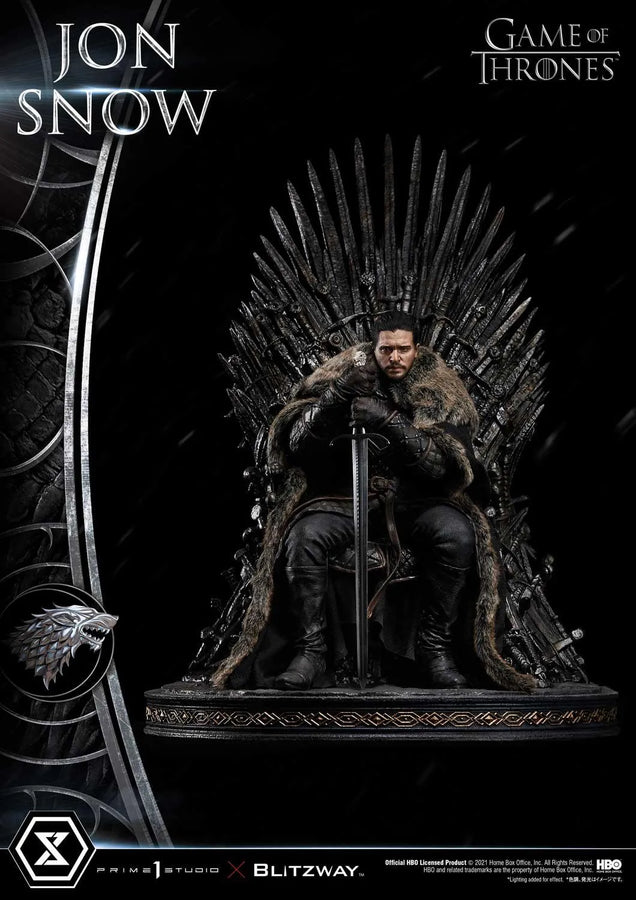 Jon Snow (Regular Version) Game of Thrones – Prime1Studio – ActionFigure Brasil