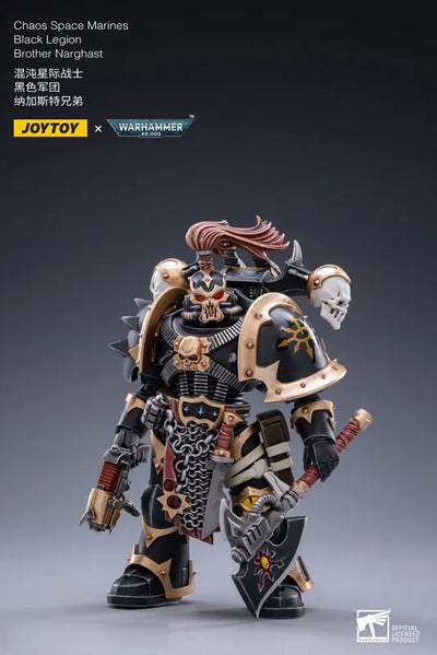 JOYTOY x Warhammer 40000 1/18 Chaos Space Marines Black Legion Brother Narghastㅤ – JOYTOY – ActionFigureBrasil — detalhe do produto