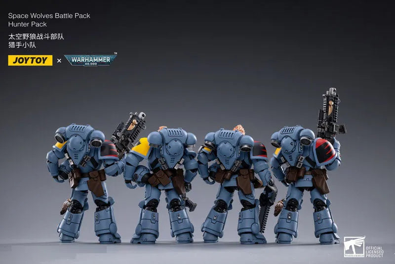 JOYTOY x Warhammer 40000 1/18 Space Wolf Battle Pack, Hunter Packㅤ – JOYTOY – ActionFigureBrasil