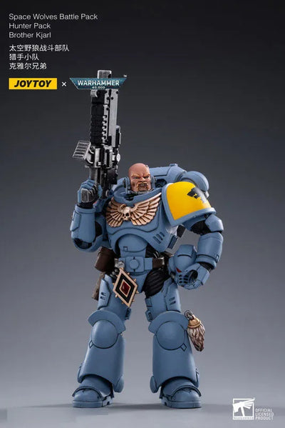 JOYTOY x Warhammer 40000 1/18 Space Wolf Battle Pack, Hunter Packㅤ – JOYTOY – ActionFigureBrasil — iluminação de estúdio