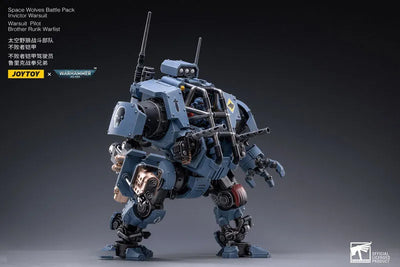 JOYTOY x Warhammer 40000 1/18 Space Wolf Battle Pack, Invictor War Suitㅤ – JOYTOY – ActionFigureBrasil — embalagem