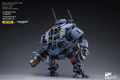 JOYTOY x Warhammer 40000 1/18 Space Wolf Battle Pack, Invictor War Suitㅤ – JOYTOY – ActionFigureBrasil — acessórios