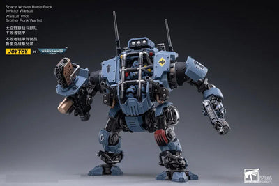 JOYTOY x Warhammer 40000 1/18 Space Wolf Battle Pack, Invictor War Suitㅤ – JOYTOY – ActionFigureBrasil — ambientada