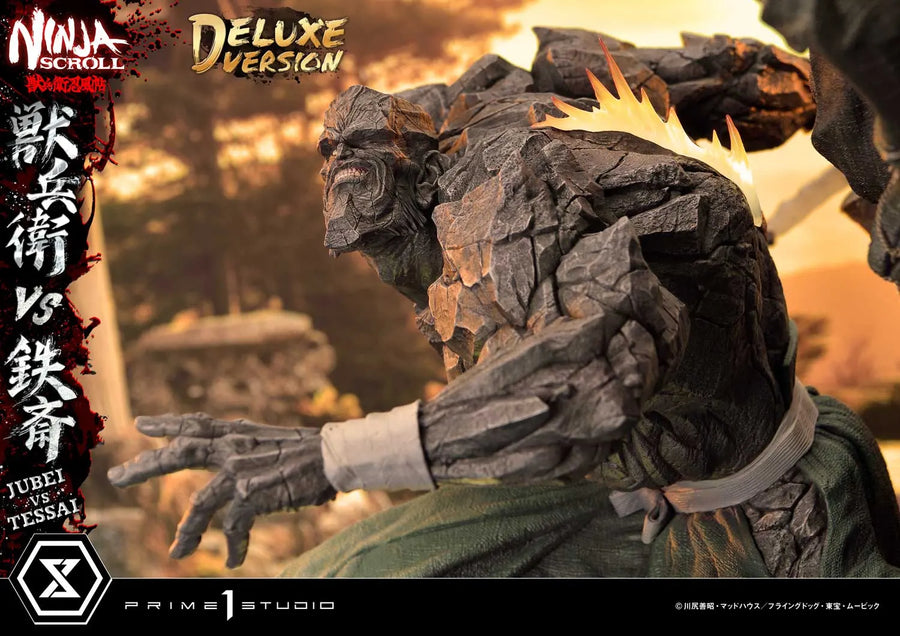 Jubei versus Tessai (Deluxe Bonus Version) Ninja Scroll – Prime1Studio – ActionFigure Brasil