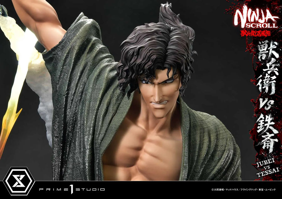 Jubei versus Tessai (Deluxe Bonus Version) Ninja Scroll – Prime1Studio – ActionFigure Brasil