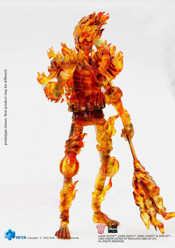 Judge Dread 1/18 Action Figure Judge Fireㅤ – Hiya Toys – ActionFigureBrasil
