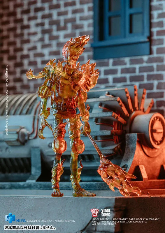 Judge Dread 1/18 Action Figure Judge Fireㅤ – Hiya Toys – ActionFigureBrasil