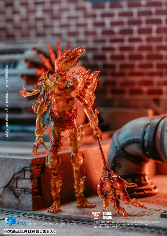 Judge Dread 1/18 Action Figure Judge Fireㅤ – Hiya Toys – ActionFigureBrasil
