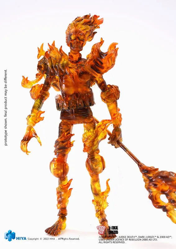 Judge Dread 1/18 Action Figure Judge Fireㅤ – Hiya Toys – ActionFigureBrasil