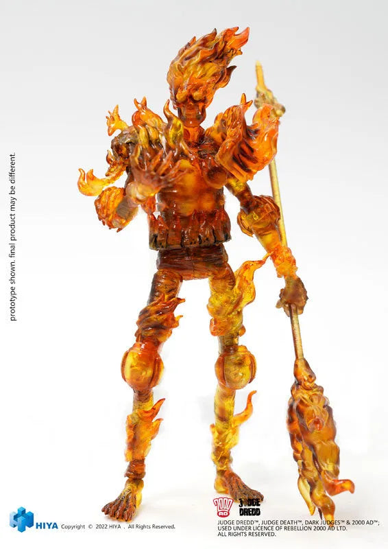 Judge Dread 1/18 Action Figure Judge Fireㅤ – Hiya Toys – ActionFigureBrasil